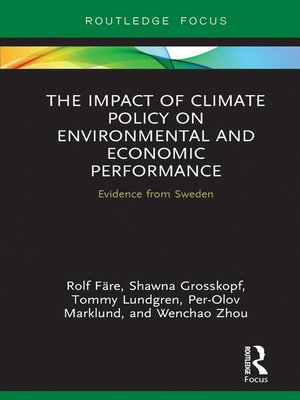 cover image of The Impact of Climate Policy on Environmental and Economic Performance